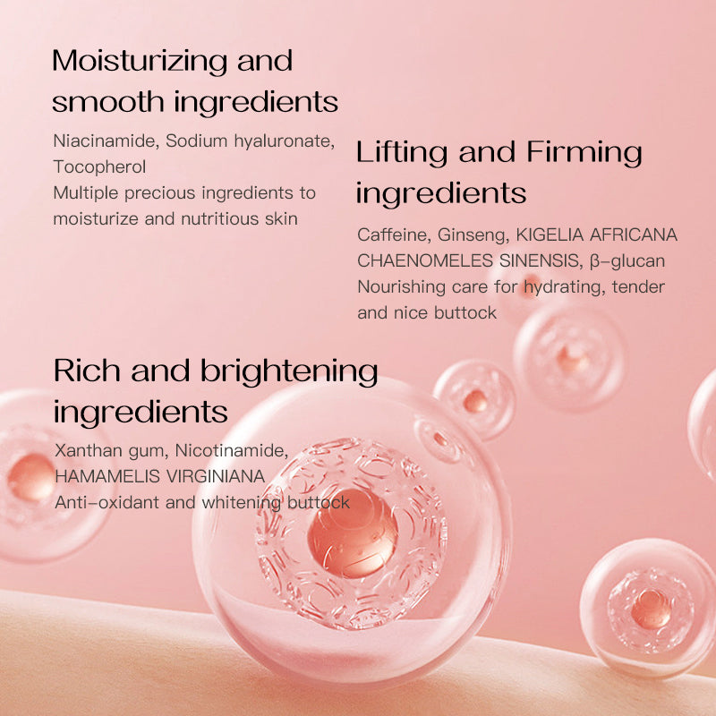 Crema GONGPEI Hip Lift & Firming (60g) – Effetto Push-Up, Rassodante e Sbiancante Glutei