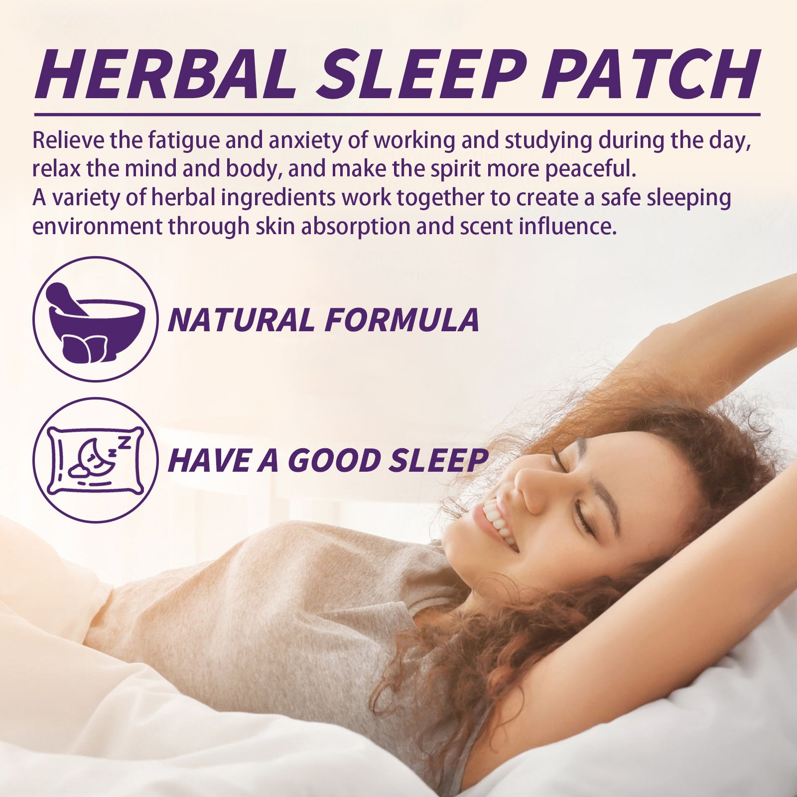 Cerotti per il Sonno a Base di Erbe – Kit Relax e Antistress (Confezione da 10 Pezzi)