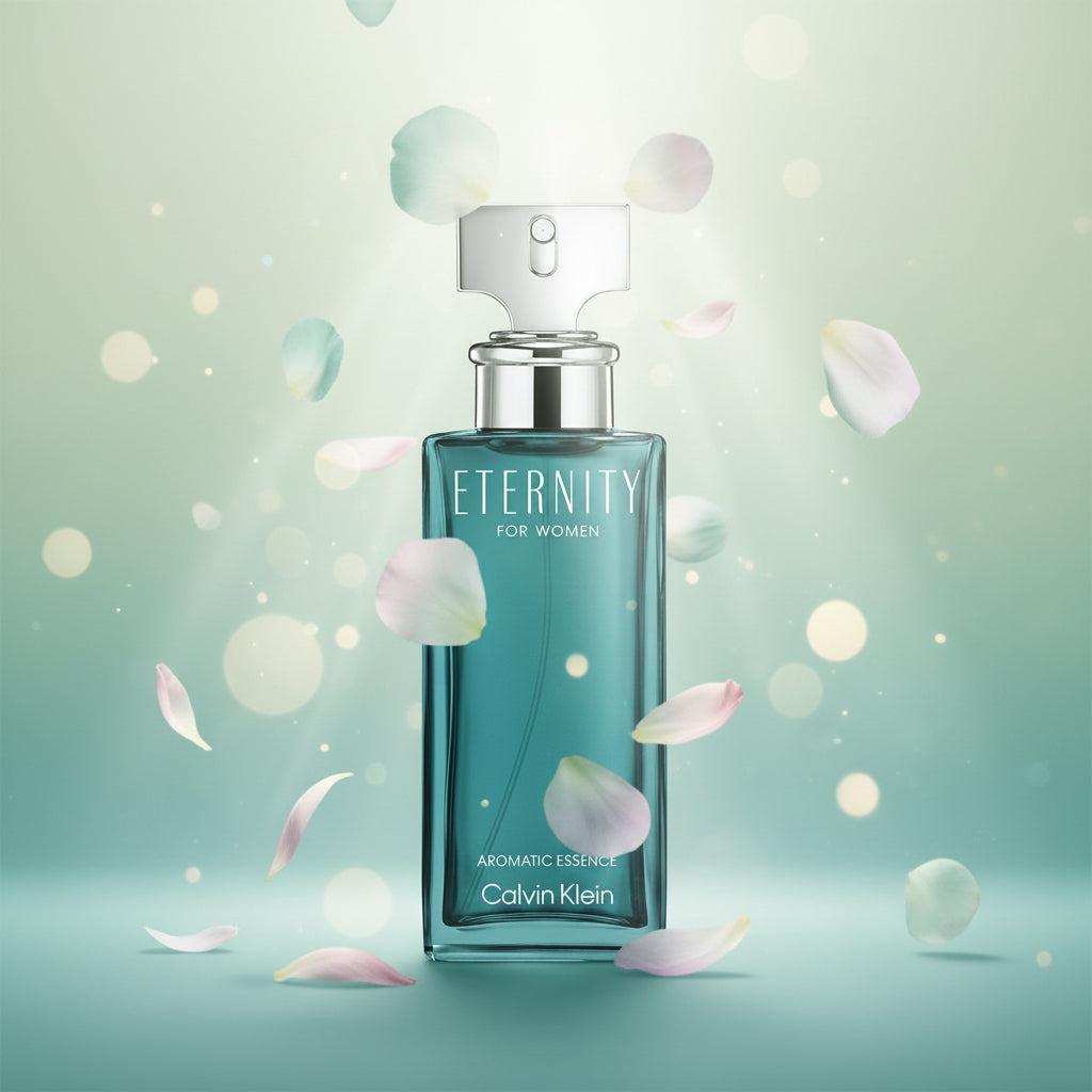 Calvin Klein Eternity for Women Aromatic Essence Eau de Parfum 100 ml (EDP) | Profumo Donna Aromatico Floreale e Sensuale