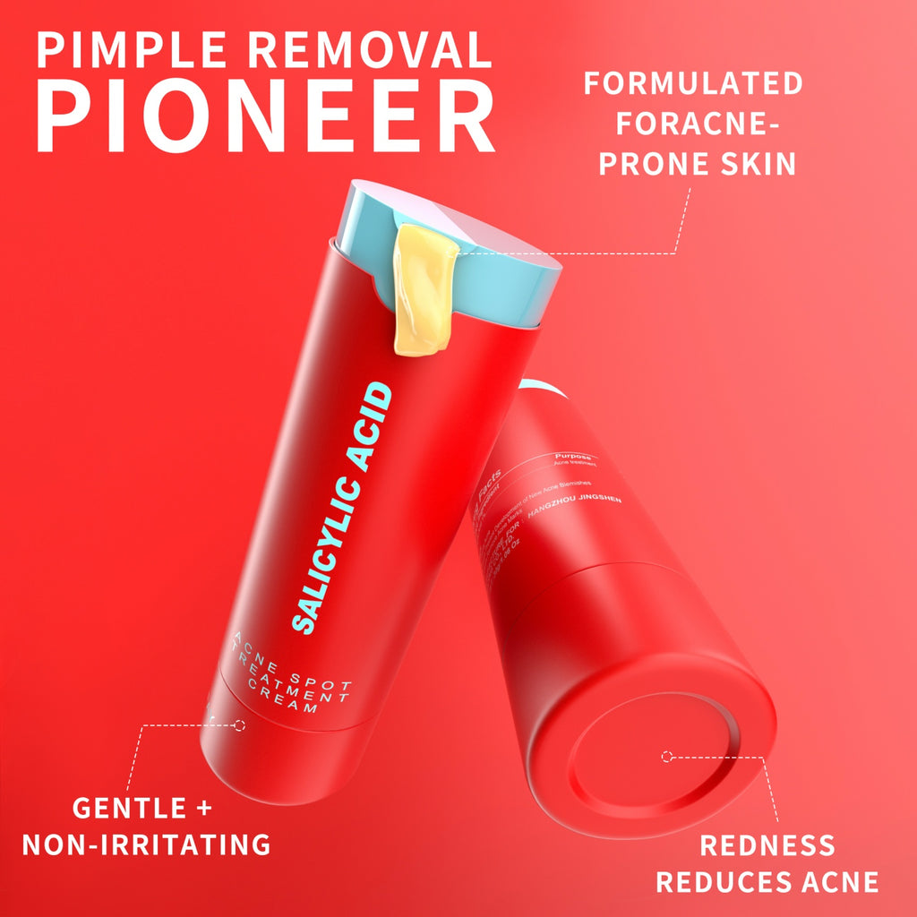 PHOFAY C-S003 Crema Trattamento Acne all'Acido Salicilico – Riduce il Rossore in 4 Ore (30g)