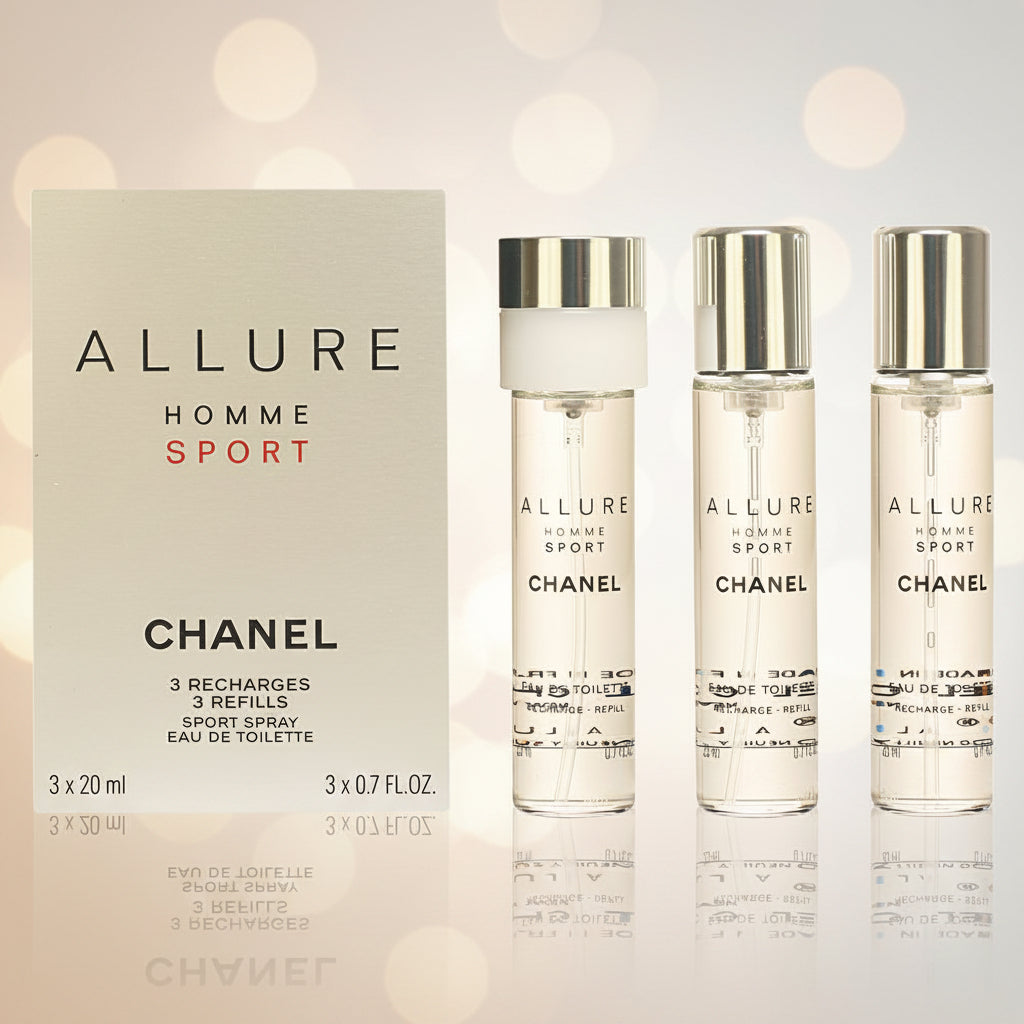 ALLURE HOMME SPORT replacements 3 x 20 60 ml