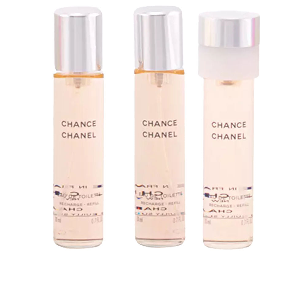 Chanel Chance Eau de Toilette Twist & Spray Ricariche 3x20 ml (EDT) | Profumo Donna Floreale Chypre e Vivace