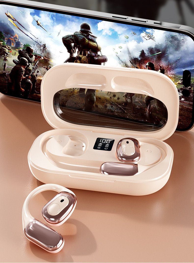 Auricolari Bluetooth 5.4 OWS Sport Aperti Non In-Ear Sospensione Cuffie Wireless