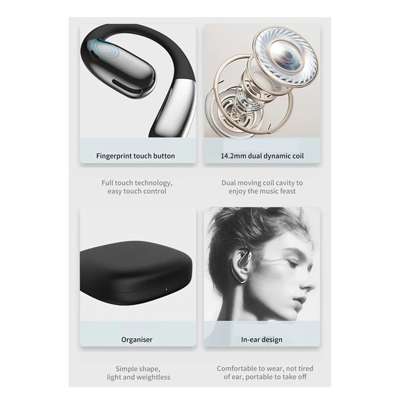 A38 Open-Ear Sports Earbuds: Freedom of Listening and Absolute Comfort
