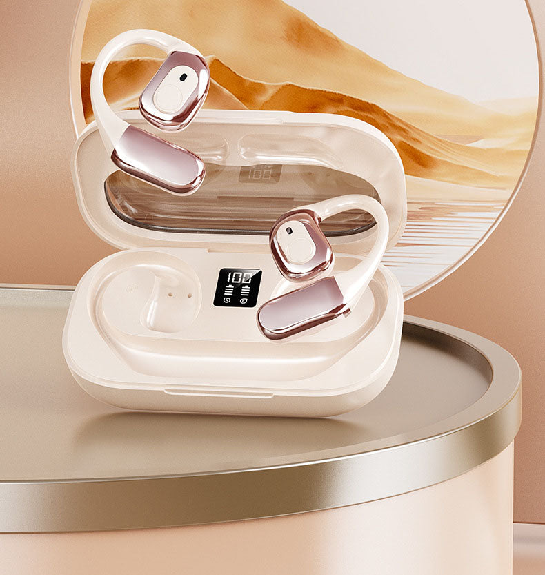 Auricolari Bluetooth 5.4 OWS Sport Aperti Non In-Ear Sospensione Cuffie Wireless