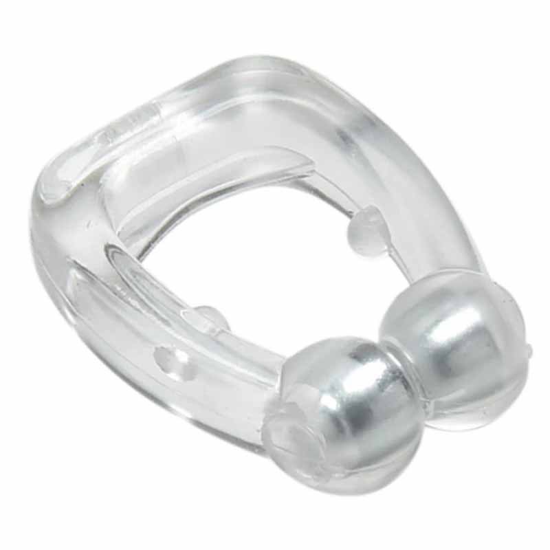 Mini Clip Nasale Magnetica Anti-Russo in Silicone – Dispositivo Medico Riutilizzabile con Custodia