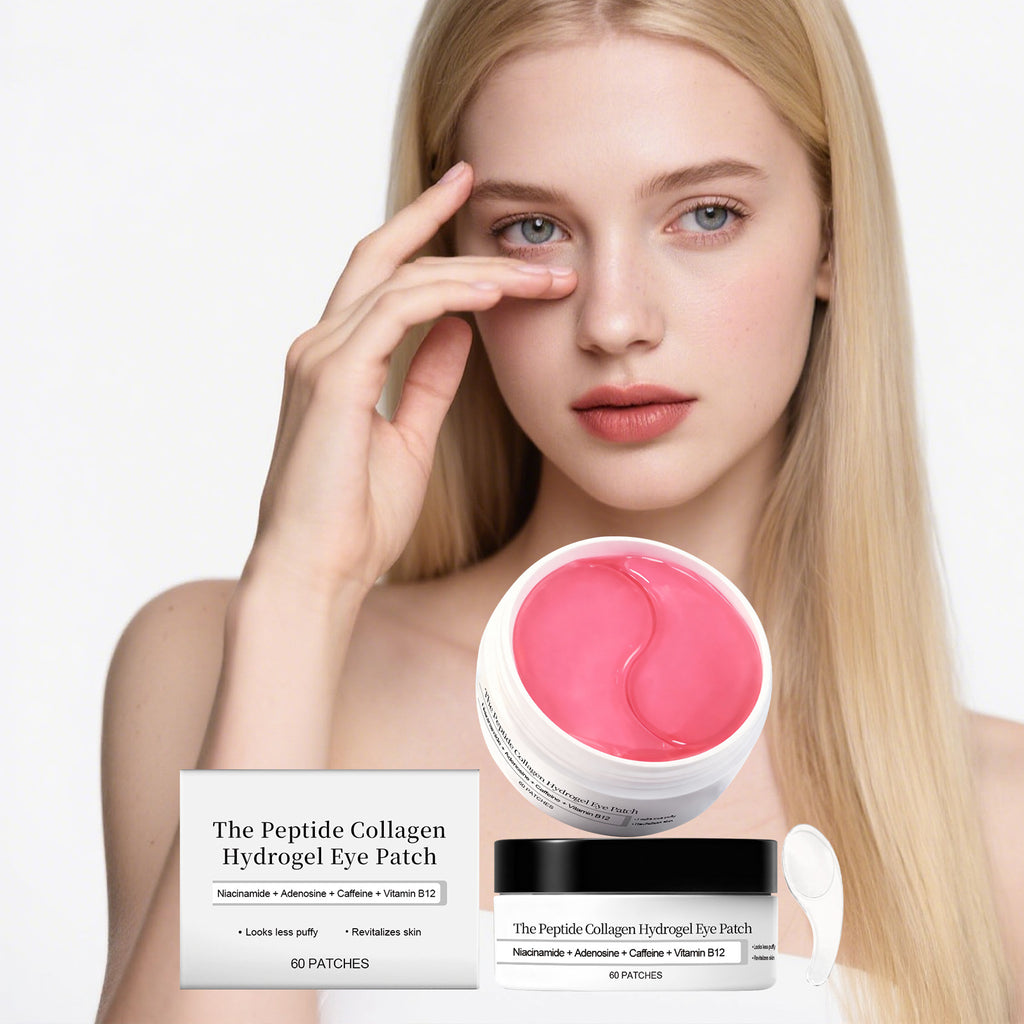 Maschera Idratante Occhi con Collagene e Caffeina - Effetto Defaticante (60 Patch)