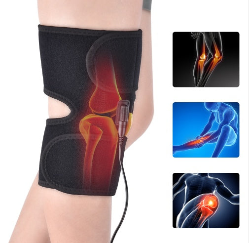 Ginocchiere Riscaldanti Elettriche in Neoprene – Massaggio e Moxibustione per Dolori Articolari