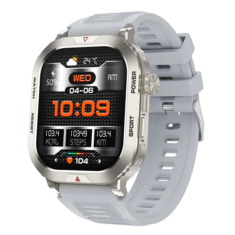 Smartwatch ZW66 – Chiamate Bluetooth, Assistente Salute e Sport con Schermo HD da 2.01"