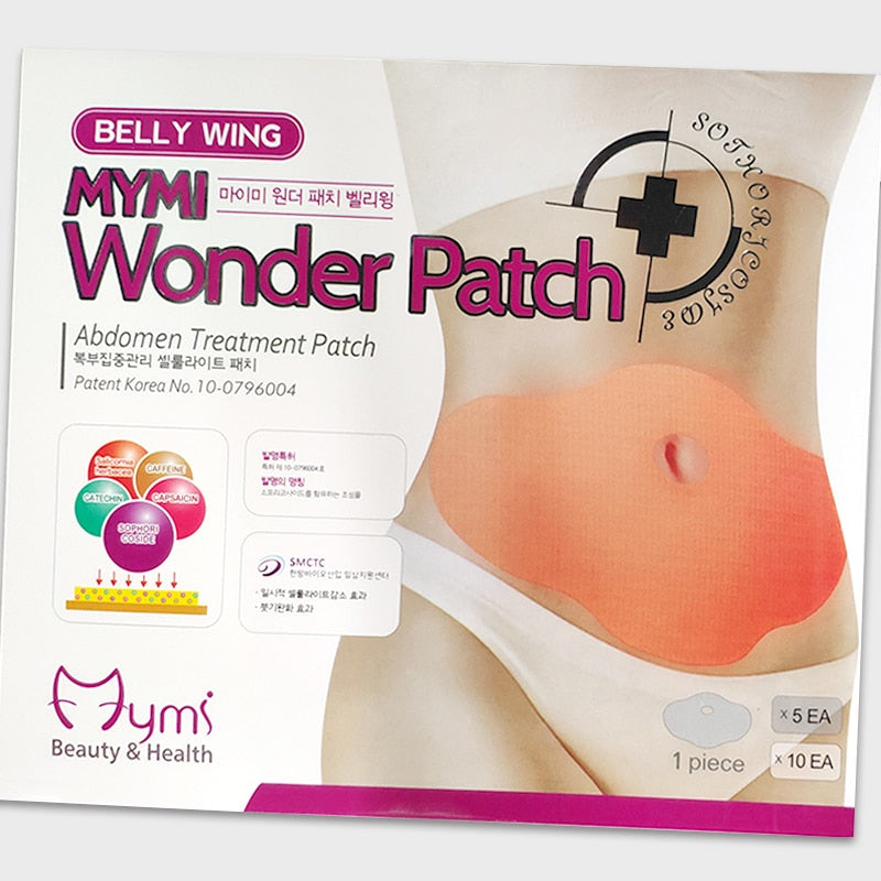 Wonder Slim Patch MYMI – Set 10 Cerotti Modellanti Addominali (2 Confezioni)