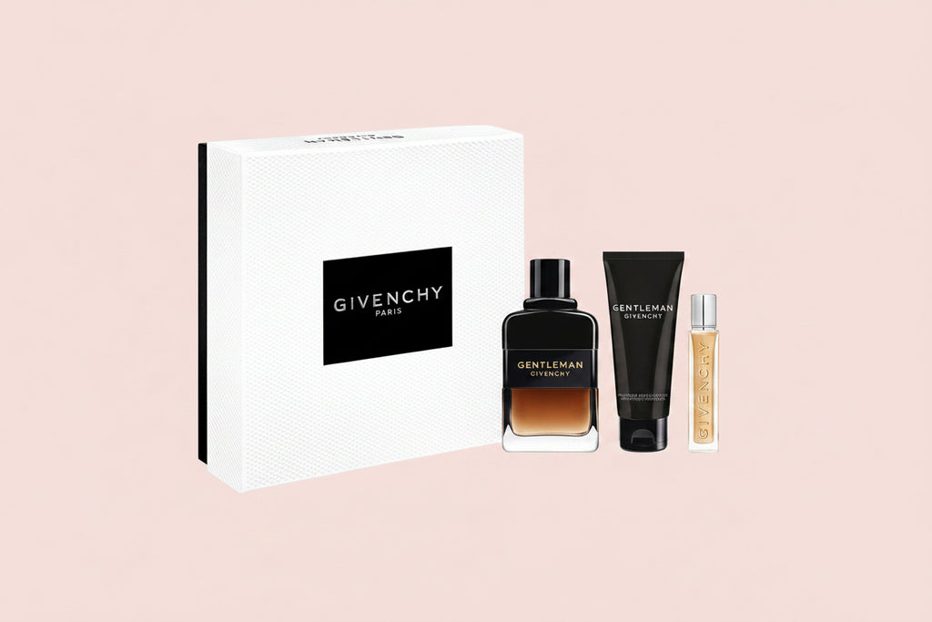 Givenchy Gentleman Reserve Privée, Eau de Parfum Cofanetto 3 pz (EDP) | Profumo Uomo – Legnoso Floreale al Whisky