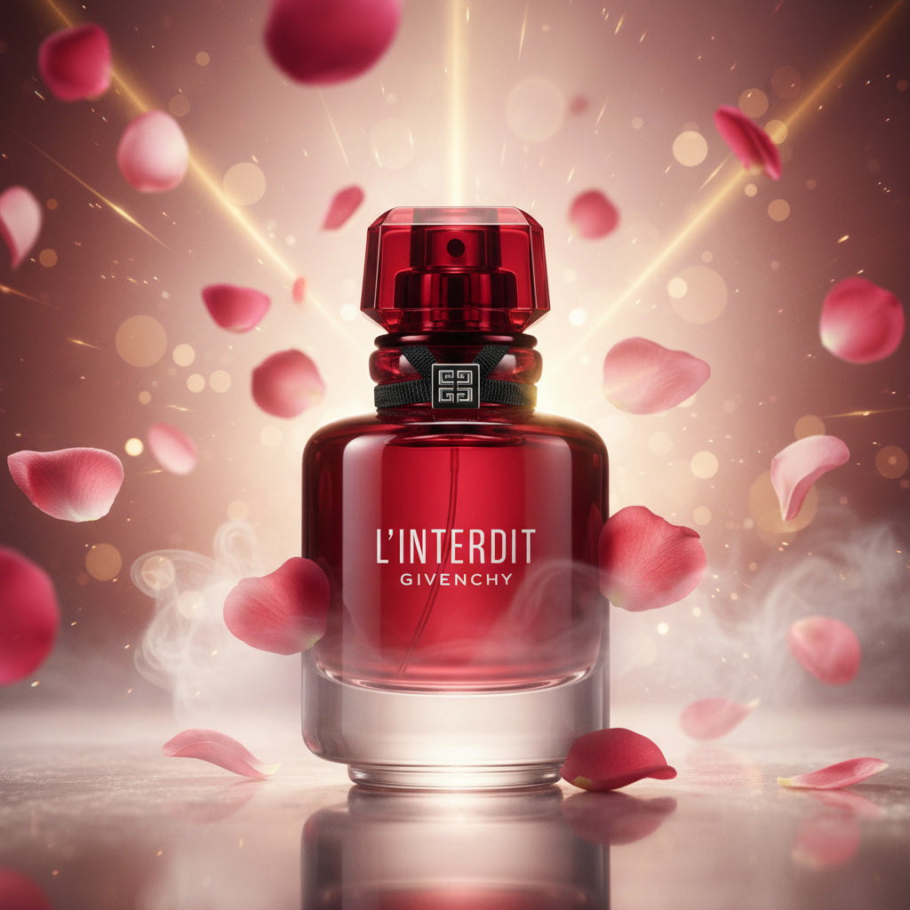 Givenchy L'Interdit Rouge, Eau de Parfum (EDP) | Profumo Donna – Floreale Speziato con Tuberosa e Peperoncino Rosso