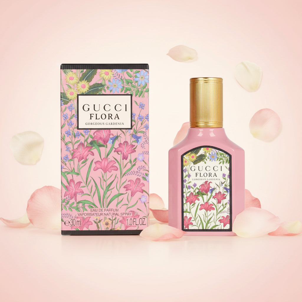 Gucci Flora Gorgeous Gardenia Eau de Parfum 30 ml (EDP) | Profumo Donna Floreale Gioioso e Luminoso