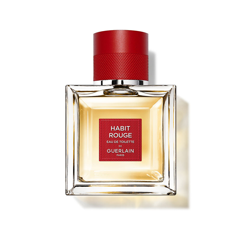 Guerlain Habit Rouge, Eau de Toilette 50 ml (EDT) | Profumo Uomo - Orientale Speziato Icona della Profumeria Maschile