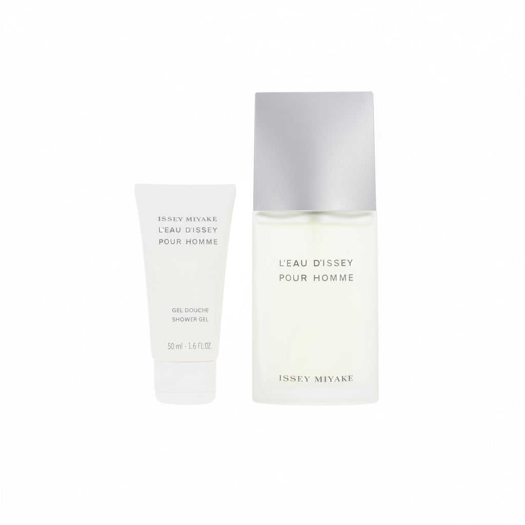 Issey Miyake L'Eau d'Issey Pour Homme, Eau de Toilette Geschenkset 2-teilig (EDT) | Herrenparfüm - Frisch-zitrisch mit Yuzu und Zimt
