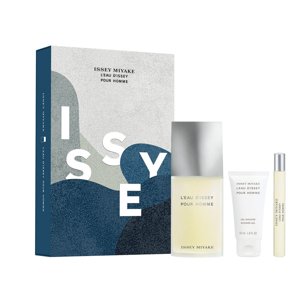 Issey Miyake L'Eau d'Issey Pour Homme, Eau de Toilette Cofanetto 3 pz (EDT) | Profumo Uomo - Fresco Agrumato con Yuzu e Cannella