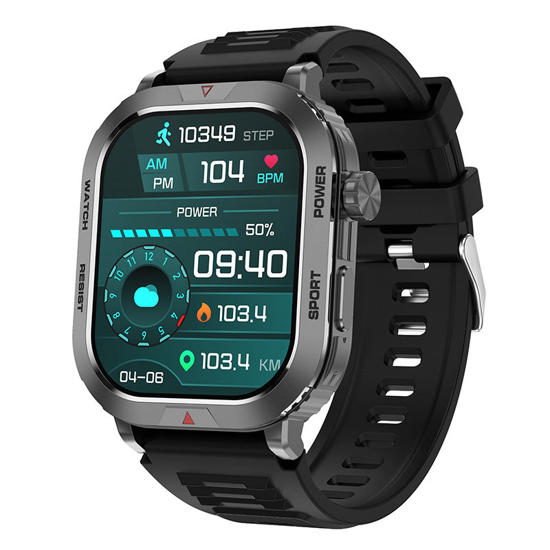 Smartwatch ZW66 – Chiamate Bluetooth, Assistente Salute e Sport con Schermo HD da 2.01"