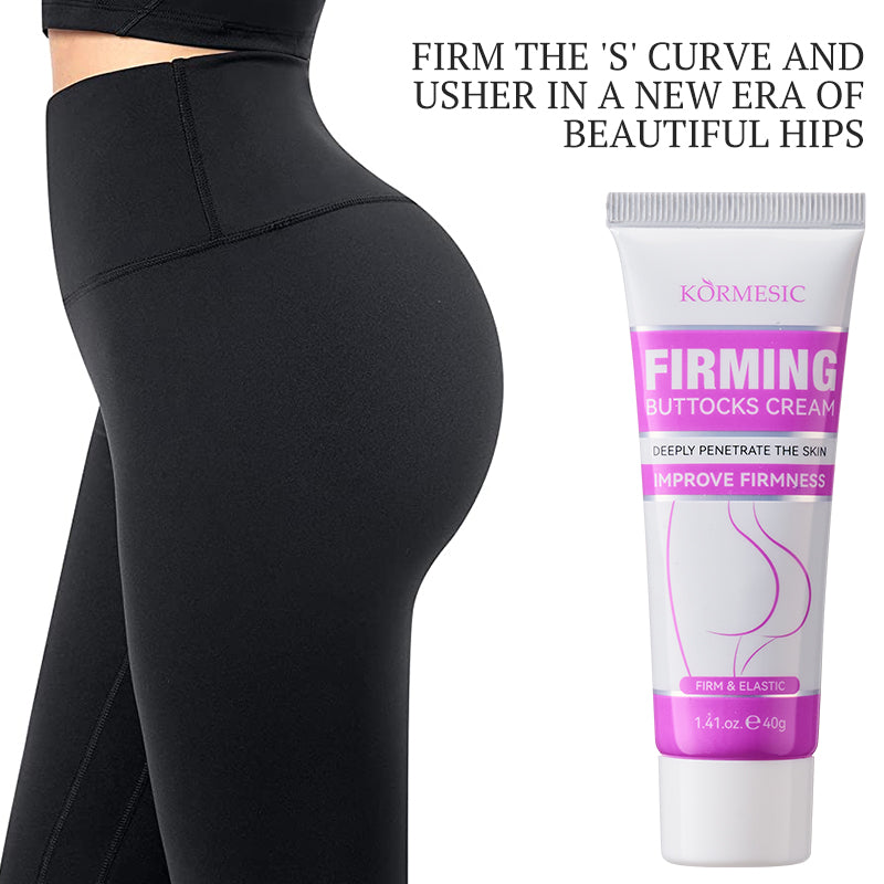 KORMESIC Butt Firming Cream (40g) – Crema Rassodante Attiva, Effetto S-Curve e Lifting Glutei