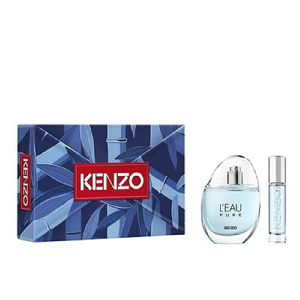 Kenzo L’Eau Pure Set 2 pz (EDP) | Cofanetto Regalo Unisex Acquatico Fresco e Sostenibile