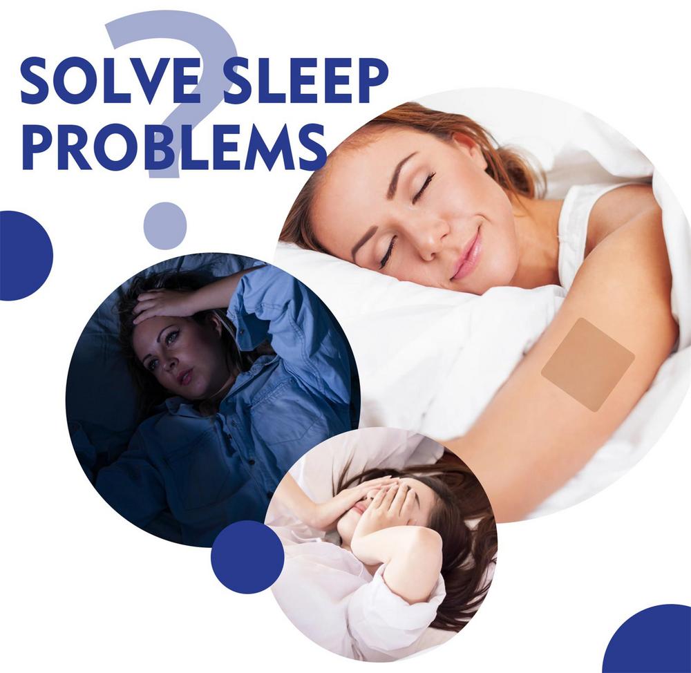 Sleep Patch Relax – Set de 48 parches naturales de lavanda y manzanilla para un sueño profundo