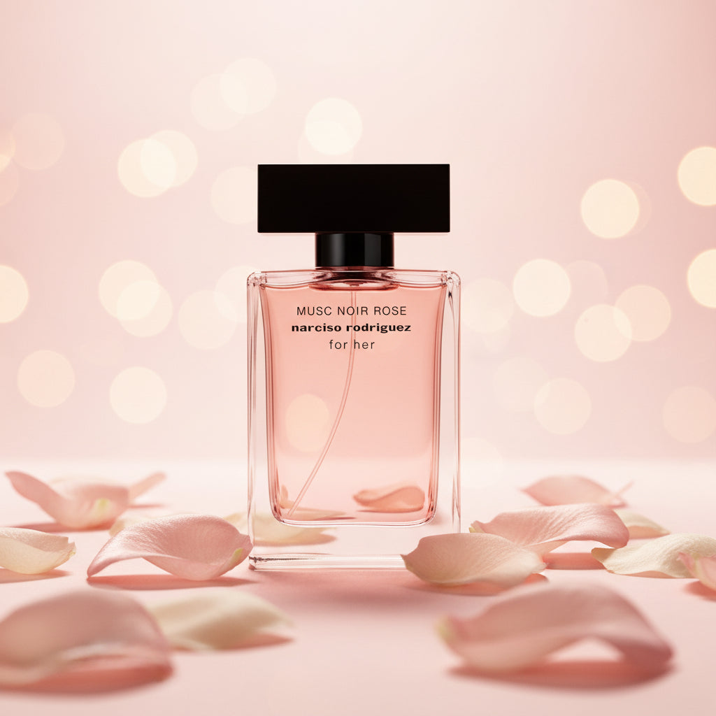 Narciso Rodriguez Musc Noir Rose Eau de Parfum 30 ml / 50 ml / 100 ml (EDP) | Profumo Donna Floreale Muschiato e Sensuale