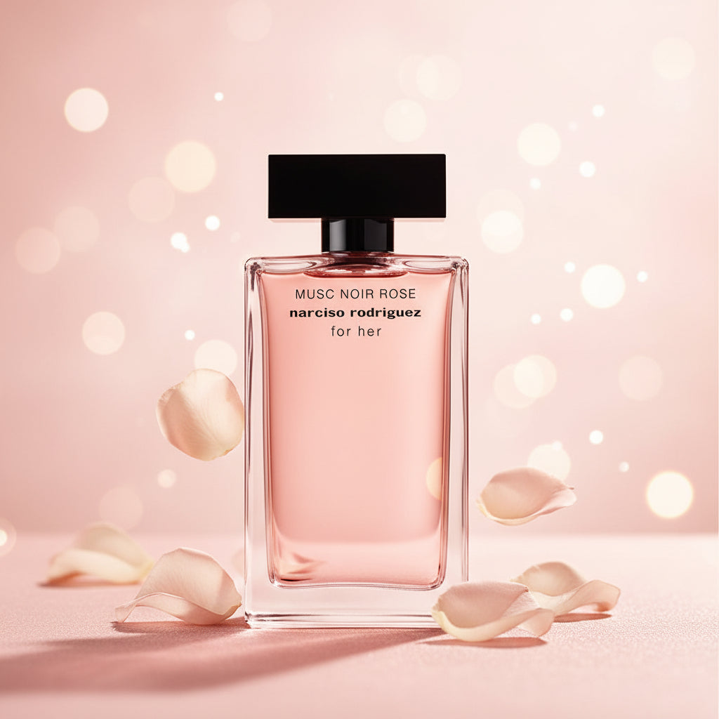 Narciso Rodriguez Musc Noir Rose Eau de Parfum 30 ml / 50 ml / 100 ml (EDP) | Profumo Donna Floreale Muschiato e Sensuale