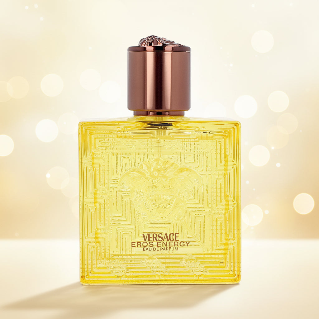 Versace Eros Energy Eau de Parfum 50 ml (EDP) | Profumo Uomo Agrumato, Fresco e Seducente