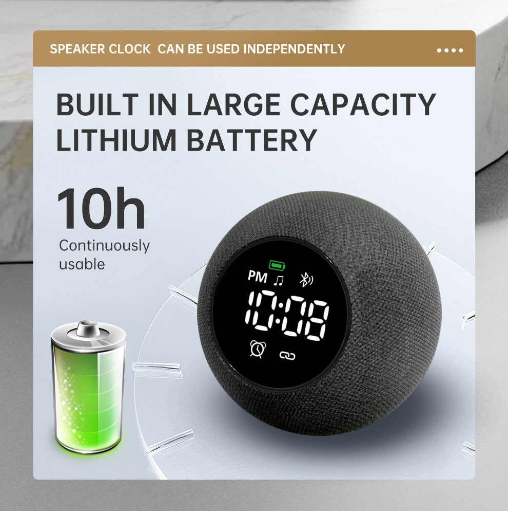 Smart Hub 6in1: Ricarica Wireless + Cuffie + Cassa Bluetooth + Sveglia Luce Notte