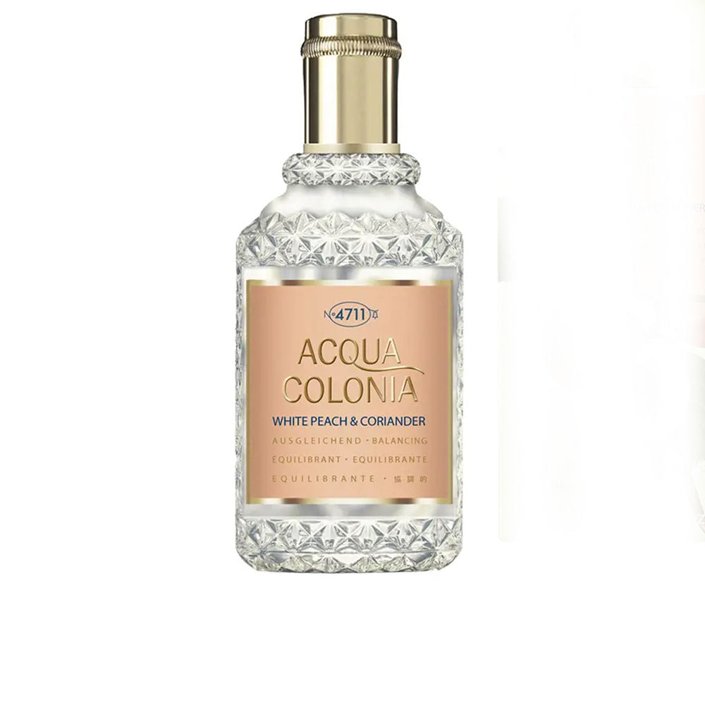 4711 Acqua Colonia White Peach & Coriander, Eau de Cologne, 50 ml | Profumo Unisex - Fragranza Fruttata Aromatica e Fresca