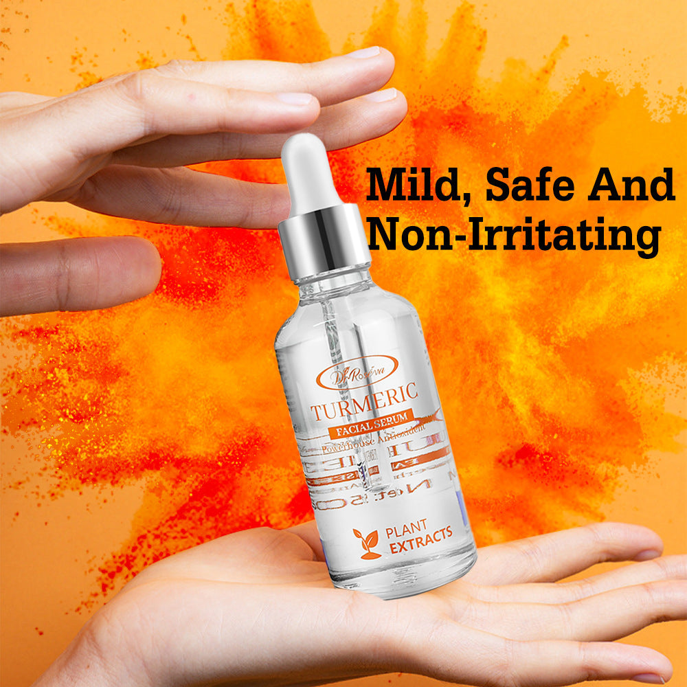 Siero Viso DR Rosèva Curcuma & Vitamina C (50ml) – Antiossidante Anti-Acne, Anti-Macchie e Anti-Età