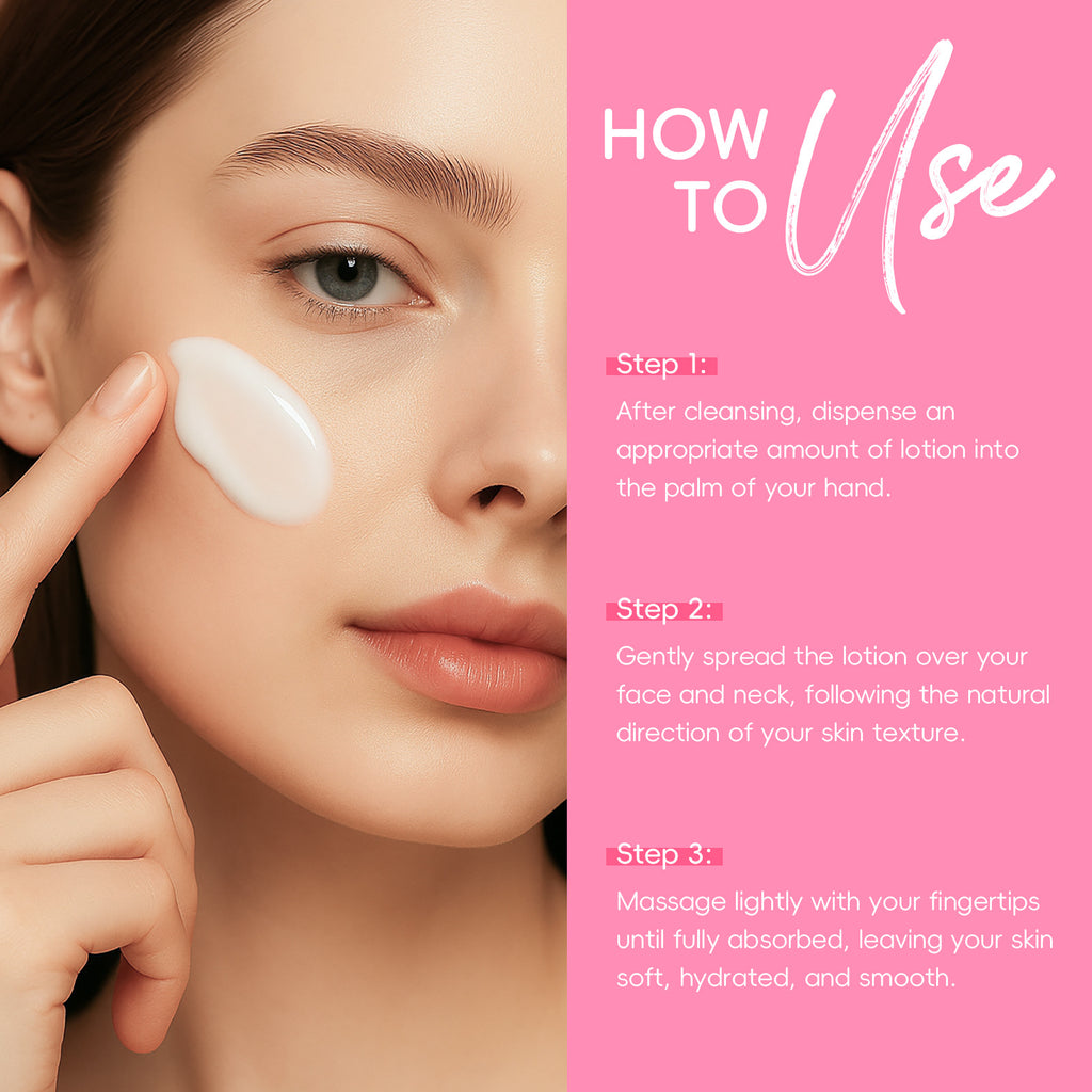 Dr. Roséva Japan Sakura Lotion – Lozione Viso Illuminante ai Fiori di Ciliegio, Vitamina C e Niacinamide (100ml)