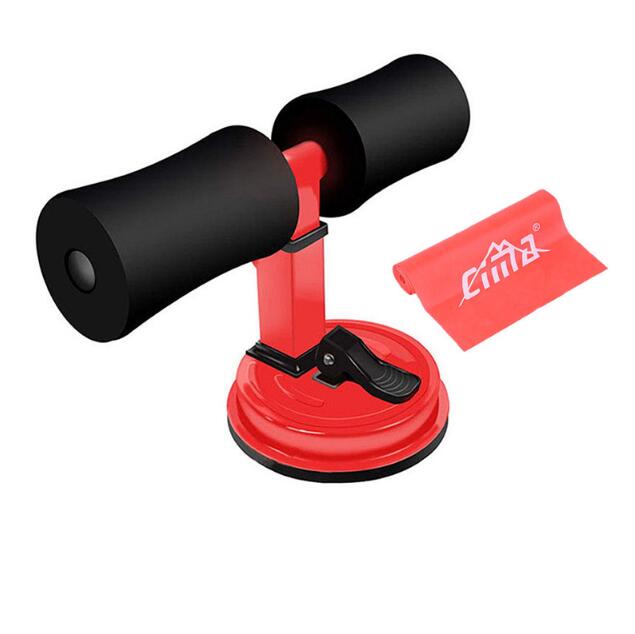 Barra Sit-Up con Ventosa per Addominali – Attrezzo Fitness da Casa con Elastico