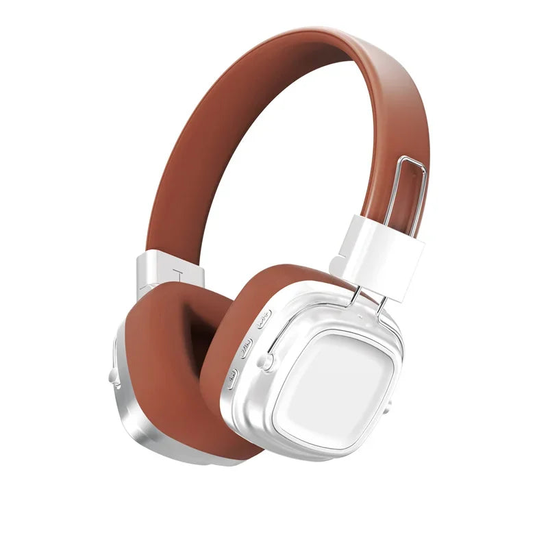 Cuffie Wireless Retrò DR02 – Bluetooth 5.3 Surround con Slot TF ed EQ
