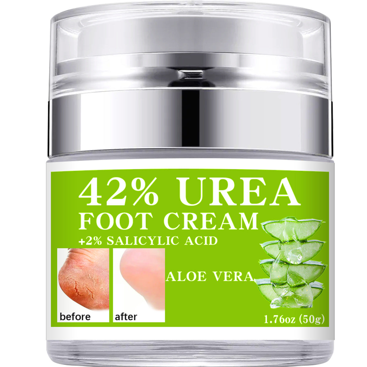 Crema Piedi e Mani Urea 42% – Trattamento Intensivo per Pelle Secca e Screpolata (50ml)