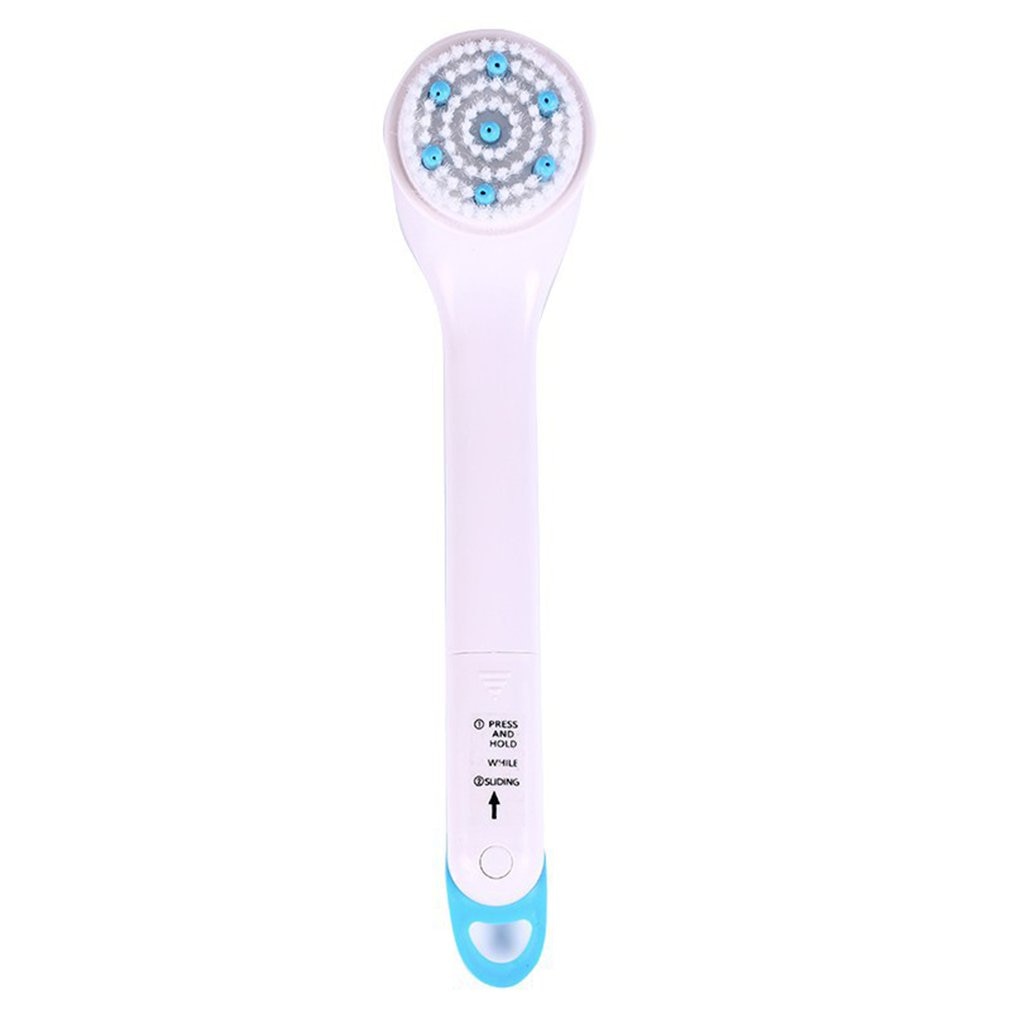 Spazzola Elettrica da Doccia 5-in-1 – Sistema Spa Rotante per Esfoliazione e Massaggio