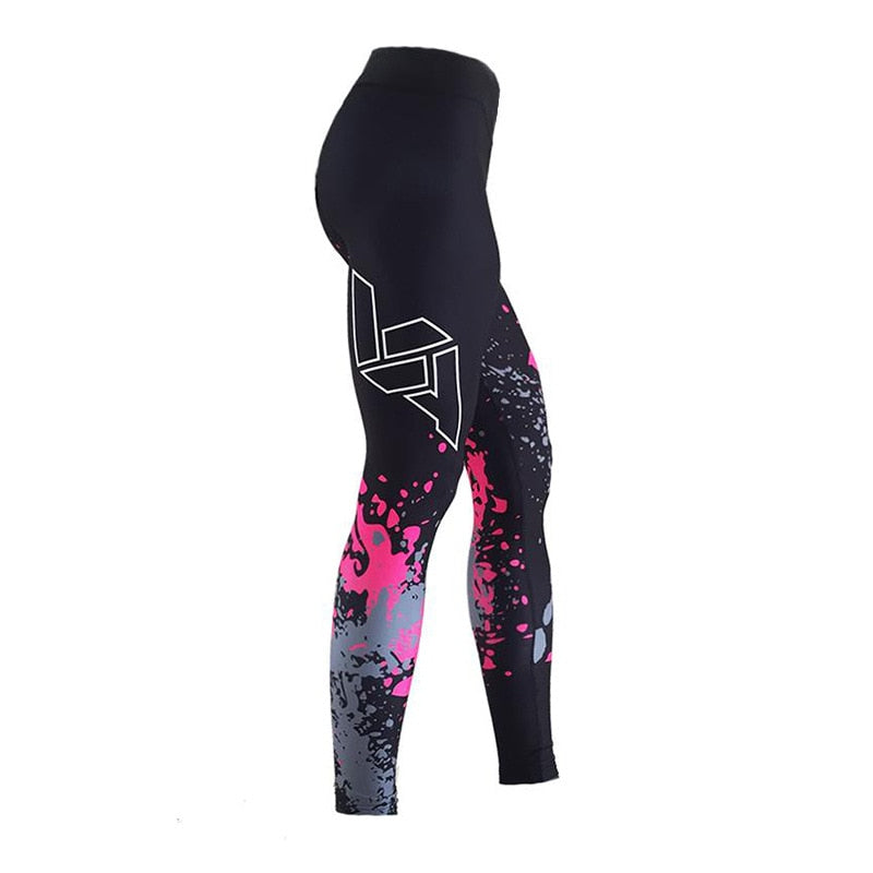 Leggings Sportivi Donna con Stampe – Pantaloni Yoga e Fitness Elasticizzati