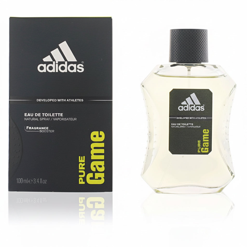 Adidas Pure Game, Eau de Toilette, 100 ml | Profumo Uomo - Fragranza Legnosa Speziata e Fresca