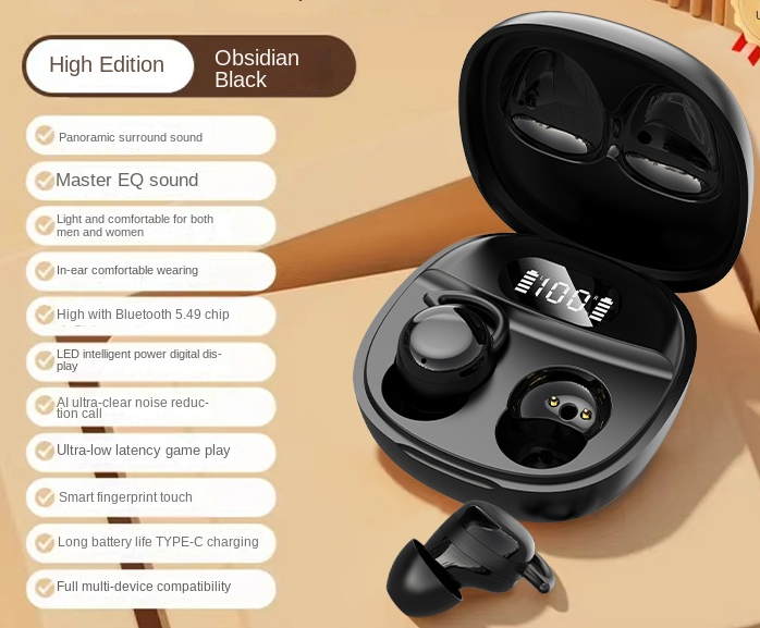 X62 Auricolari sportivi wireless Bluetooth TWS in-ear Mini con batteria a lunga durata