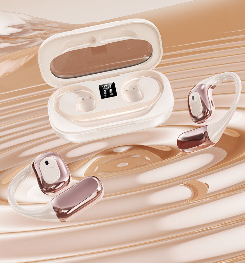 Auricolari Bluetooth 5.4 OWS Sport Aperti Non In-Ear Sospensione Cuffie Wireless
