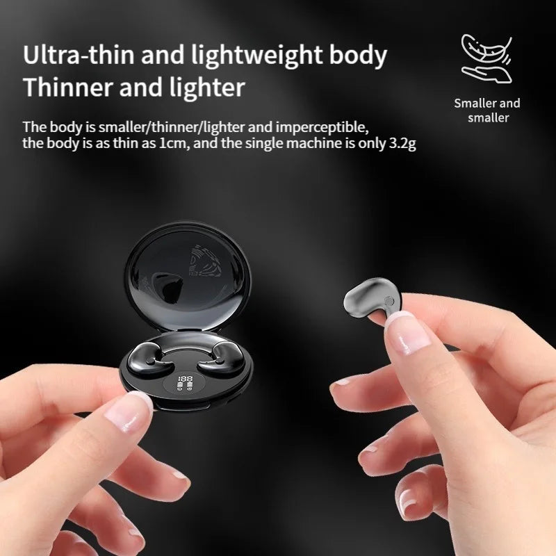 Auricolari Y29 Sleep Buds - Ultrasottili per Sport, Musica, Dormire, Bluetooth 5.3