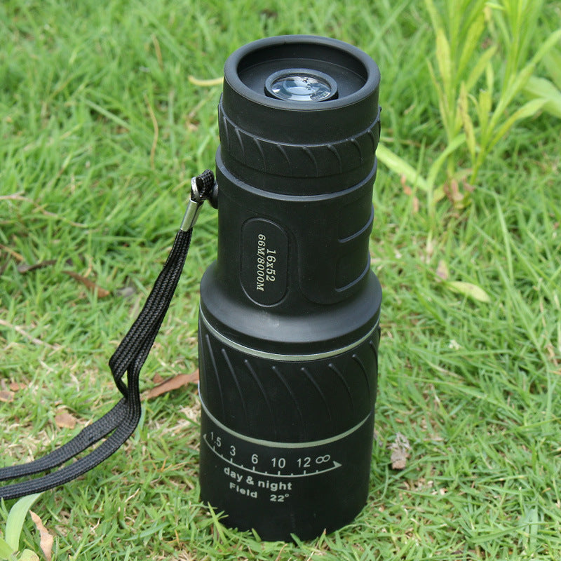 Monocle Black Eagle 16x52 – HD Telescope with Night Vision and Smartphone Mount