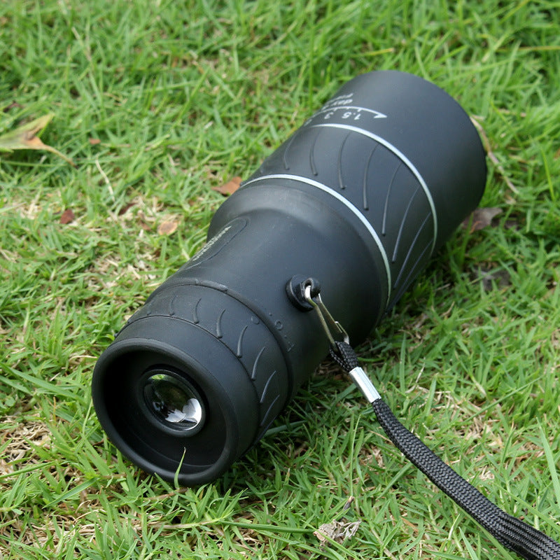 Monocolo Black Eagle 16x52 – Telescopio HD con Visione Notturna e Supporto Smartphone