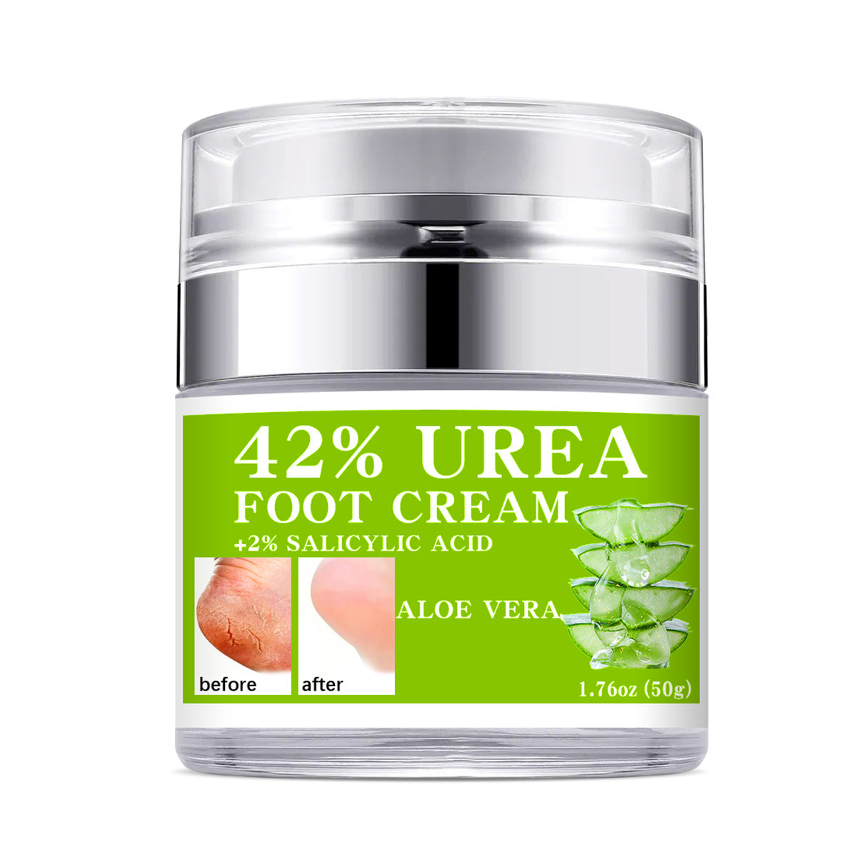 Crema Piedi e Mani Urea 42% – Trattamento Intensivo per Pelle Secca e Screpolata (50ml)