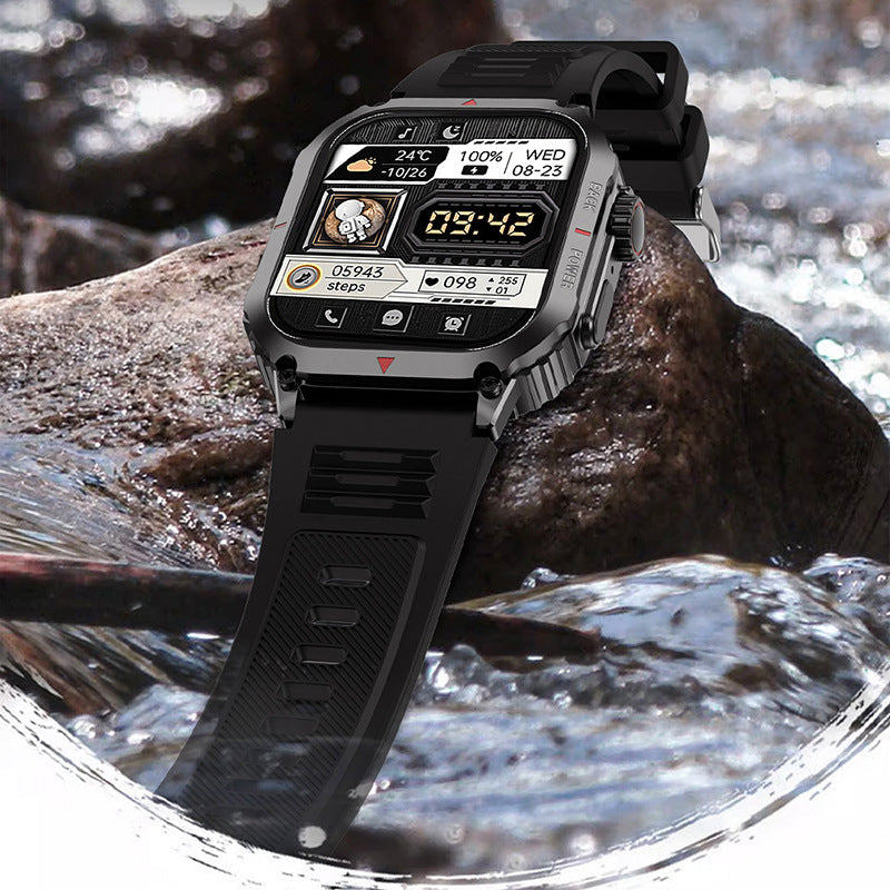 Smartwatch ZW66 – Chiamate Bluetooth, Assistente Salute e Sport con Schermo HD da 2.01"