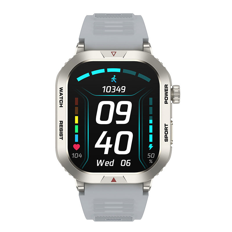 Smartwatch ZW66 – Chiamate Bluetooth, Assistente Salute e Sport con Schermo HD da 2.01"