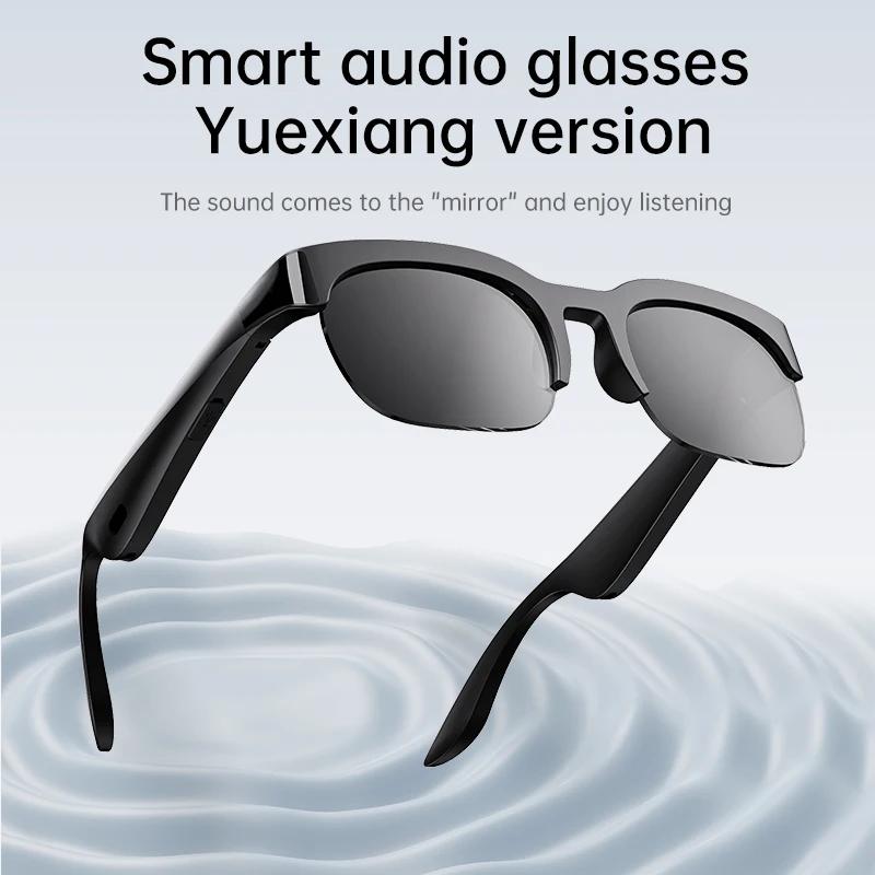 Occhiali Intelligenti AI Bluetooth 6.0 Traduttore Vocale con AI Musica Chiamate Smart HD