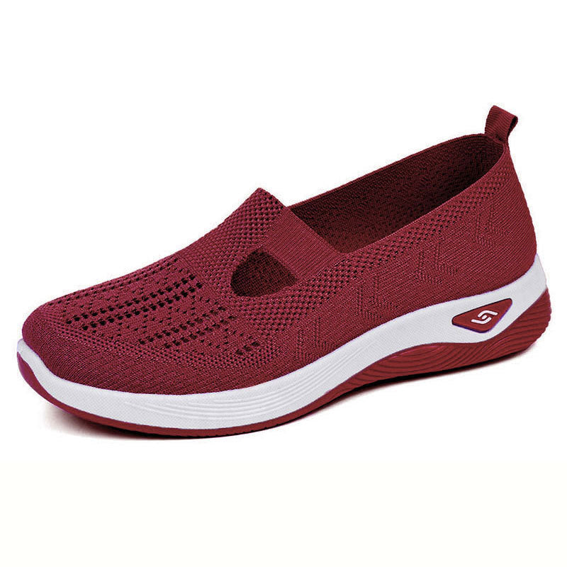 Scarpe Slip-On Donna in Mesh Traspirante – Sneakers Casual Leggere e Comode Senza Lacci