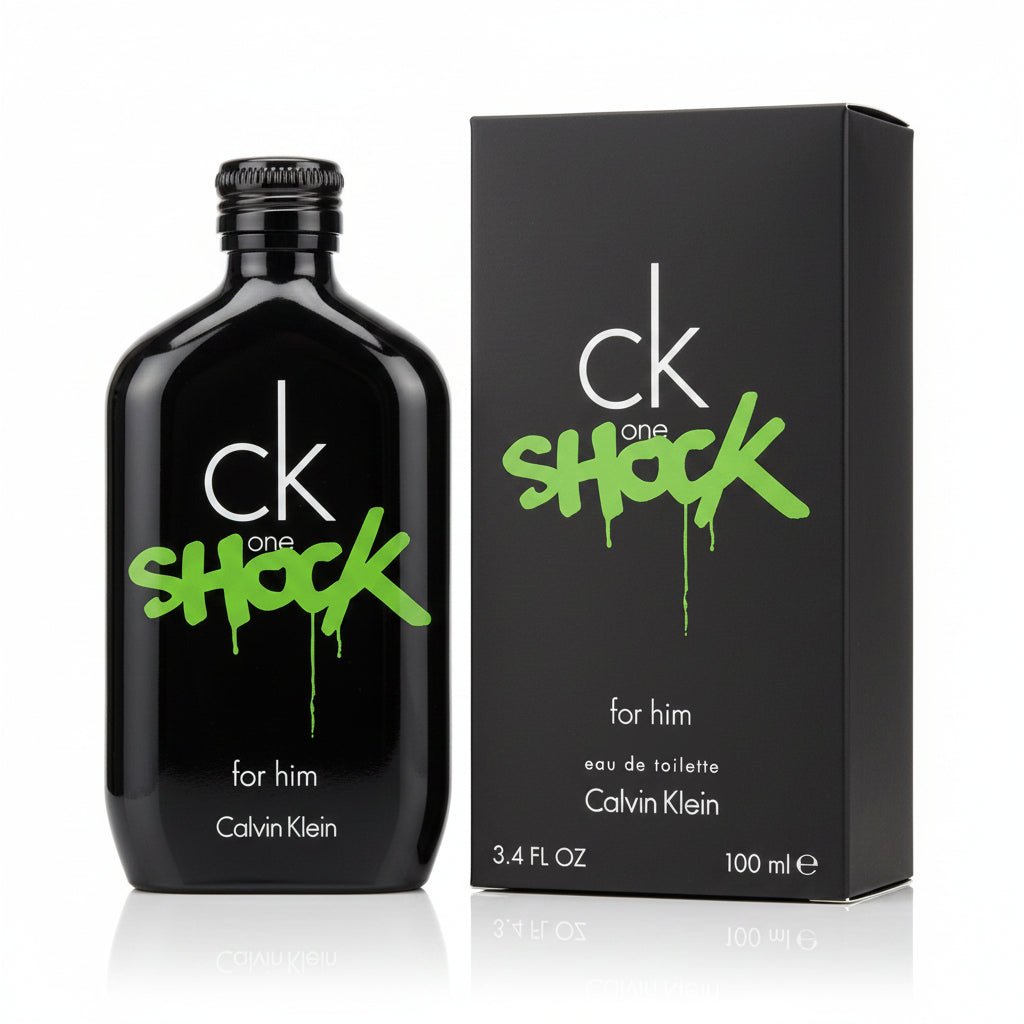 Calvin Klein CK One Shock for Him Eau de Toilette 100 ml (EDT) | Oriental, Spicy and Rebellious Men's Fragrance