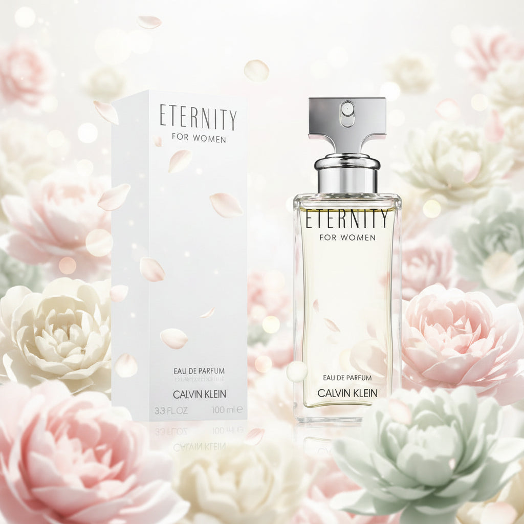 Calvin Klein Eternity Eau de Parfum (EDP) | Timeless Citrus Floral Women's Perfume | 50 ml - 100 ml