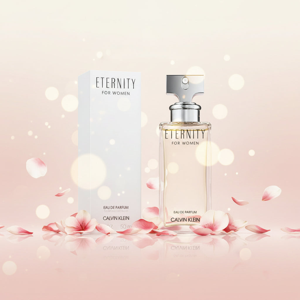 Calvin Klein Eternity Eau de Parfum (EDP) | Timeless Citrus Floral Women's Perfume | 50 ml - 100 ml